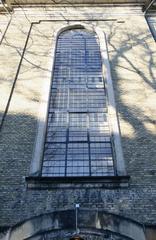 Stained glass window in Christians Kirke, Copenhagen, Denmark