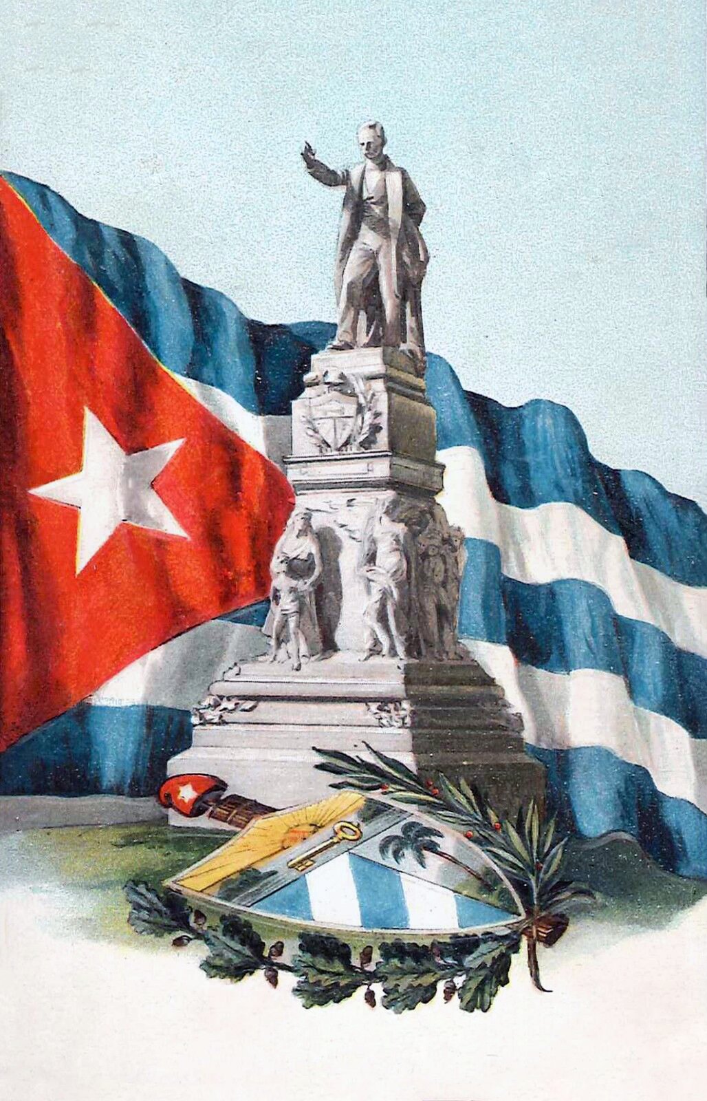 José Martí statue inauguration in Havana Central Park