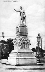 Marti Statue in Havana photomechanical postcard