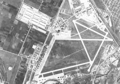 Kelly Field military airfield in Texas in 1946