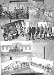 Kelly Field photo montage showcasing World War I aviation activities
