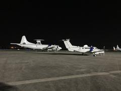 CBP Air and Marine Operations aircraft on tarmac at Kelly Air Force Base, TX