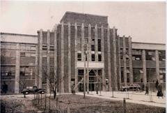 Gongchengguan building of Jiaotong University in Shanghai, China, 1930