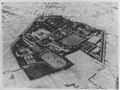 Aerial view of Shanghai Jiao Tong University Xuhui Campus in 1940s