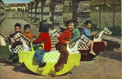 1953 Shanghai People's Park black and white photo
