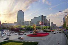 Zhongguancun technology area in Haidian District, Beijing