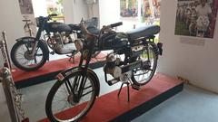 Tamil Nadu Police Museum entrance in Egmore, Chennai with historic black and white photographs displayed