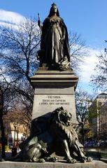 Statue of Queen Victoria in Hamilton, Ontario, Canada