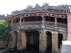 View of the Japanese Bridge connecting the Japanese and Chinese districts