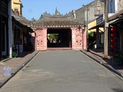 West portal of the Japanese Bridge in Hoi An