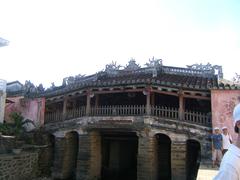 Japanese-style pagoda bridge Chua Cau in Hoi An, Vietnam