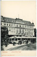 Historic Grandhotel Pupp in Karlsbad, 1906