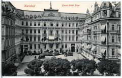 Historic Grand Hotel Pupp in Karlsbad in 1906