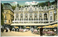 Historic Grand Hotel Pupp in Karlsbad in 1912