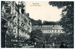 Historic Grandhotel Pupp in Karlsbad in 1913