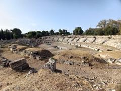 Igor Mitoraj art sculptures exhibition at Neapolis Archaeological Park in Siracusa
