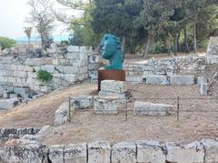Igor Mitoraj sculptures at the Parco archeologico della Neapolis in Siracusa