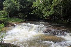 Ancient rock carvings along Siem Reap River dating back to 11th-12th century during Udayadityavarman II reign