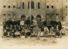 Group photo of students from High School of the Taihoku Imperial University in 1920s