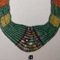Paiwan tribe multi-strand glass bead necklace from Taiwan
