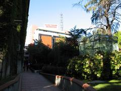 Yıldız Technical University Istanbul B block building exterior