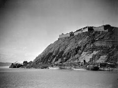 Historic Citadel in Quebec City in 1933
