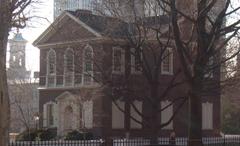 Carpenters' Hall historic Georgian style building in Philadelphia