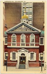 Carpenter Hall building in Philadelphia, Pennsylvania, historic organization facility