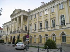 Kazimierz Palace on the campus of Warsaw University in Poland