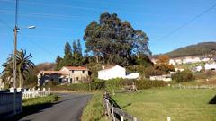 Scenic view of Os Castros in Neda, A Coruña with lush greenery and coastal landscape