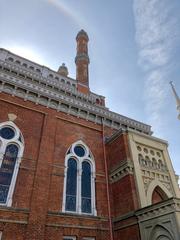 Isaac M. Wise Plum Street Temple in downtown Cincinnati Ohio USA historic architecture exterior