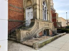 Issac M. Wise Plum Street Temple in downtown Cincinnati, Ohio, USA