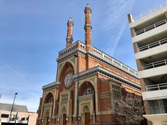 Issac M. Wise Plum Street Temple in downtown Cincinnati, Ohio