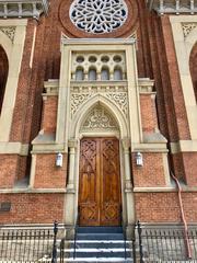 Issac M. Wise Plum Street Temple in downtown Cincinnati Ohio