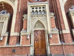 Historic Plum Street Temple in downtown Cincinnati, Ohio