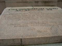 Gëlle Fra war memorial in Luxembourg City