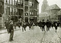 The Maison du Peuple, Brussels historic cooperative society building