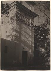 Church of the Lord Jesus and Trinitarian Monastery in Antokal, Vilnius, 1920 black and white photo