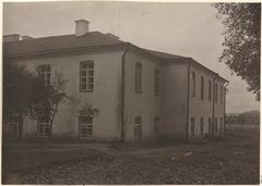 Historic view of the Trinitarian monastery in Antokal, Vilnia, Lithuania in 1924