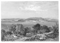 Historic map of Cockatoo Island from 1873