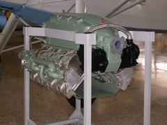 Argus As 10 C engine preserved in Museo del Aire Spain