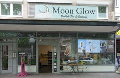 Moon Glow Bubble Tea & Beauty storefront at Immermannstraße 30, Düsseldorf, newly opened July 2024