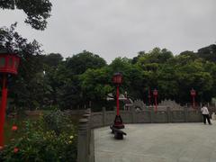 Guangzhou Insurrectional Martyr Cemetery Park with memorial statues and green surroundings