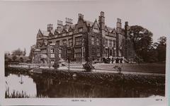 Vintage postcard of Perry Hall, Staffordshire, England