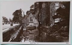 Vintage Proctor Series postcard showing Perry Hall in Staffordshire, England from 1928