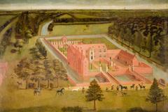 View of Perry Hall near Birmingham painted by Thomas Bardwell
