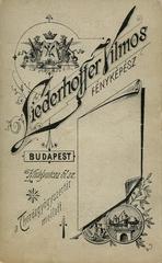 Historical photograph of Király utca 51 in 1890 by photographer Liederhoffer Vilmos
