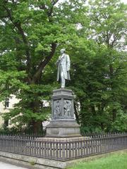 Uhland monument in Tübingen