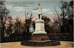 Postcard of Wiesbaden, Hesse, Germany during French occupation after Treaty of Versailles