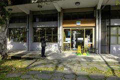 FamilyMart convenience store at Songchuang, located in Songshan Cultural and Creative Park, Taipei